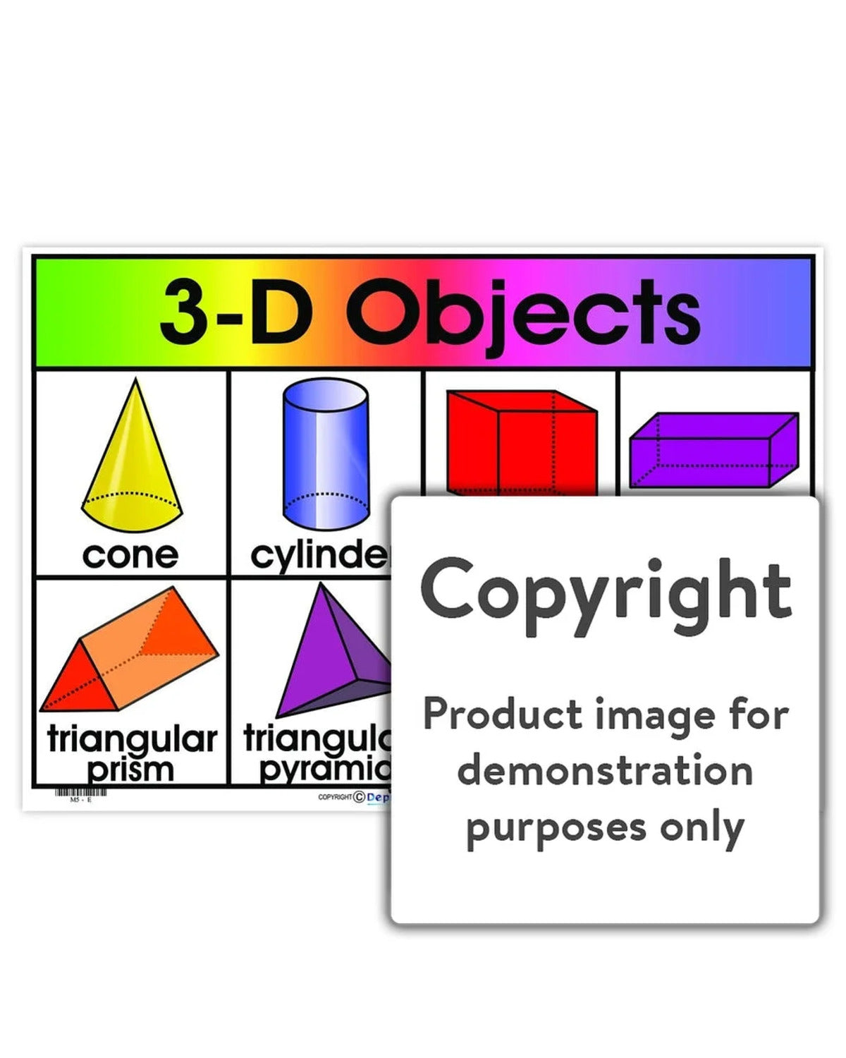 A3 DEPICTA 3D OBJECTS EDUCATIONAL CHARTS