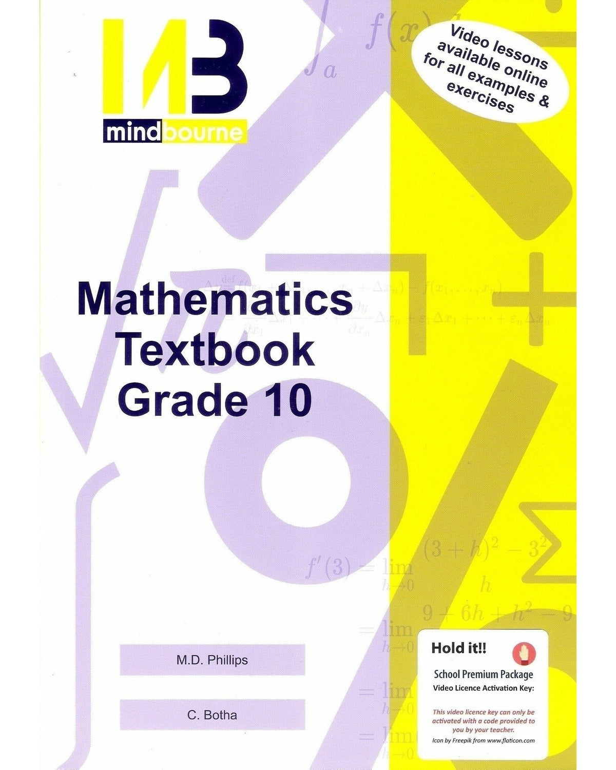 MB MATHEMATICS TEXTBOOK IEB/DBE GRADE 10