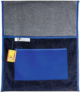 TREFOIL DENIM CHAIR BAG BLUE.jpg