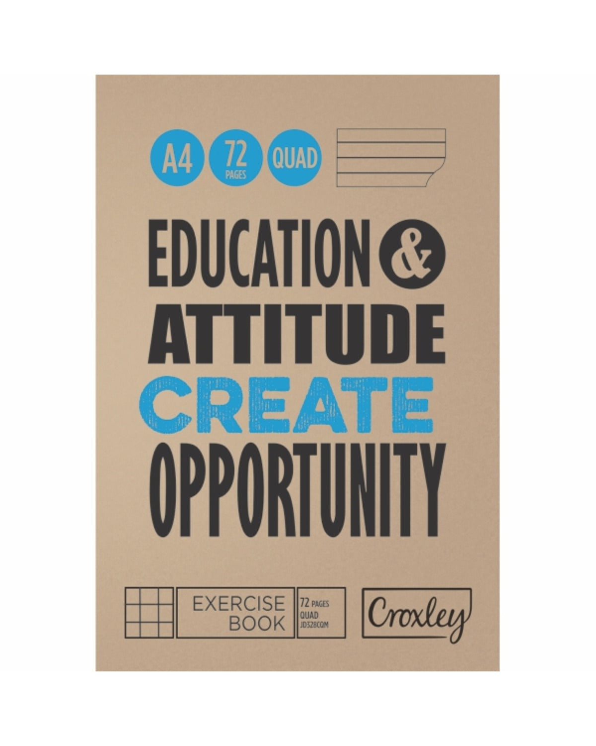 CROXLEY A4 72PG Q/M JD328CQM