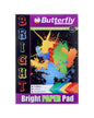 BUTTERFLY A4 BRIGHT BOARD PAD 20 SHEETS 160 GSM
