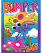 BUTTERFLY 240 PAGE BUMPER COLOURING AND ACTIVITY BOOK CAT BLOWING BUBBLES