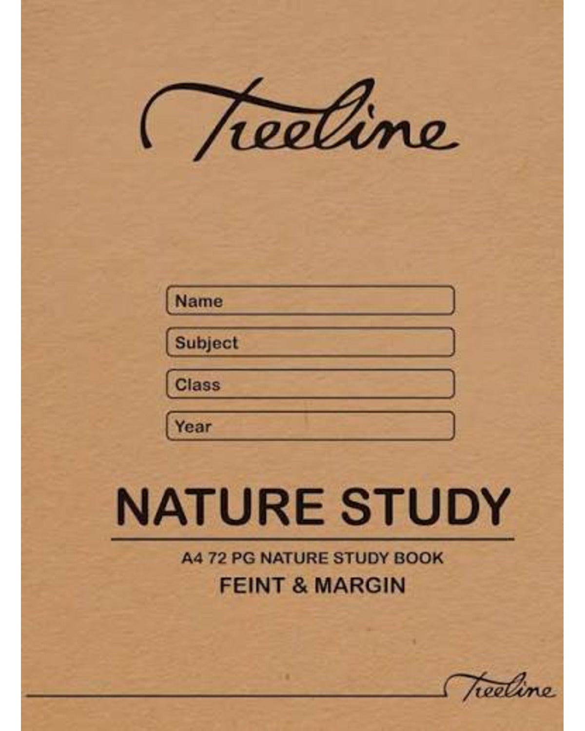 TREELINE A4 72PG F&M NATURE STUDY BOOK