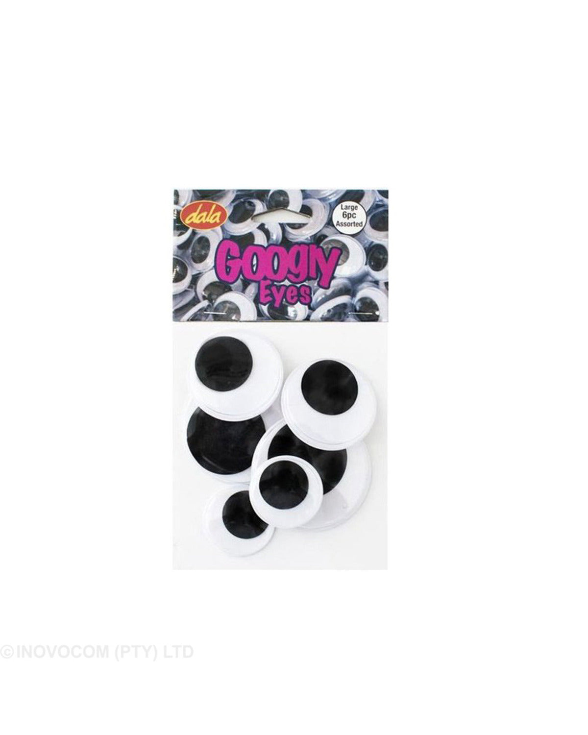 GOOGLY EYES LARGE 6PC