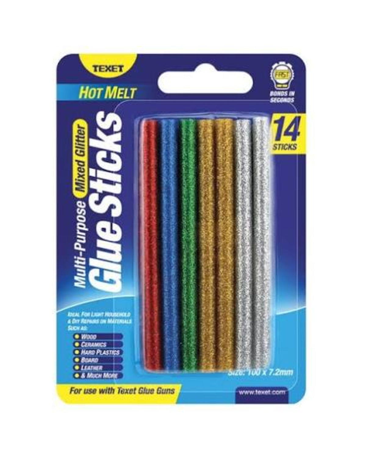 HOT MELT GLUE STICK GLITTER GLUE