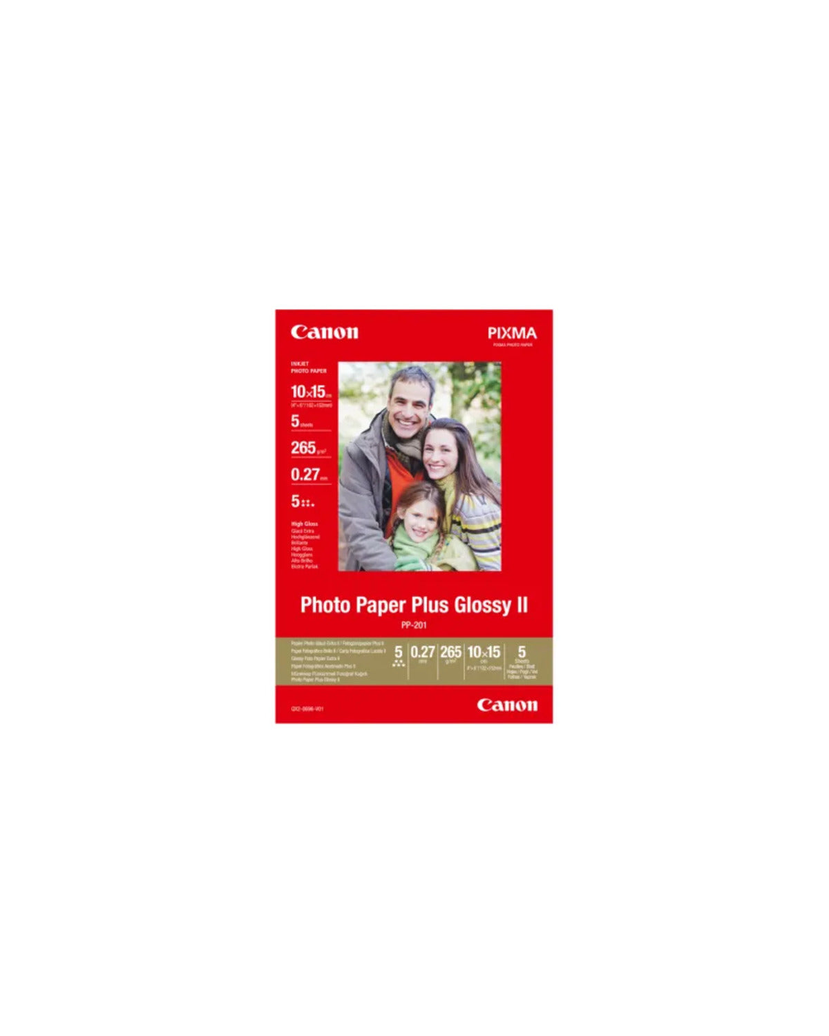 CANON PHOTO PAPER 10X15CM