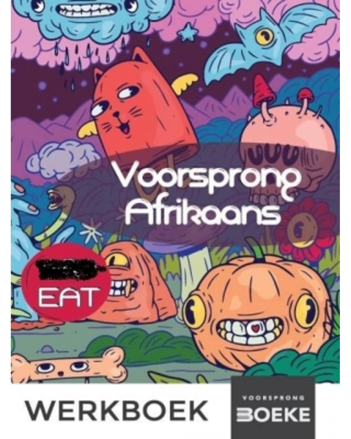 VOORSPRONG AFRIKAANS   AFRIKAANS EAT WERKBOEK  GR  8