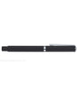 HAUSER DIVINE H6073 RP ROLLER PENBLACK BARREL SILVER TRIM