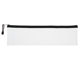 Treeline Clear Pencil Case Black