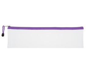 Treeline Clear Pencil Case Violet